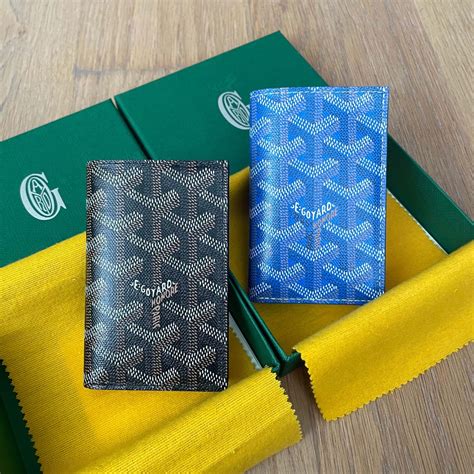 goyard saint pierre wallet|Goyard card holder retail price.